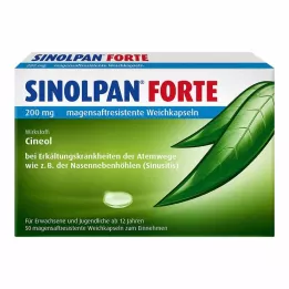 SINOLPAN forte 200 mg gastroresistente myke kapsler, 50 stk