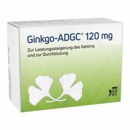 GINKGO ADGC 120 mg filmdrasjerte tabletter, 60 stk