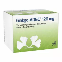 GINKGO ADGC 120 mg filmdrasjerte tabletter, 120 stk