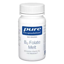PURE ENCAPSULATIONS B12 Folat smeltetabletter, 90 stk