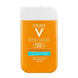 Vichy Ideell Soleil Sonnenfluid LSF 50 ansikt og kropp, 30 ml