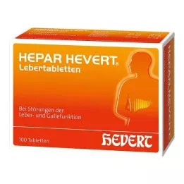 HEPAR HEVERT Levertabletter, 100 stk