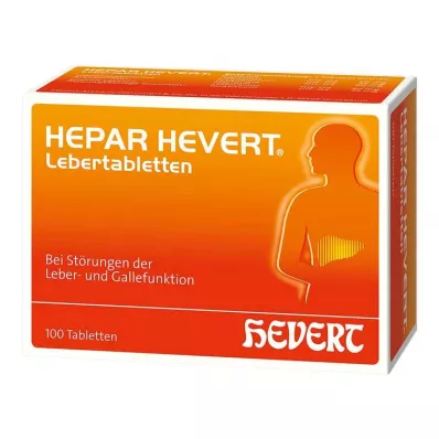 HEPAR HEVERT Levertabletter, 100 stk HEPAR HEVERT Levertabletter, 100 stk