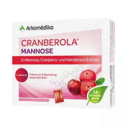 CRANBEROLA Mannosepulver til mikstur, 14X4 g
