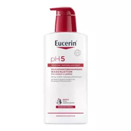 EUCERIN pH5 vaskekrem for sensitiv hud med pumpe, 400 ml