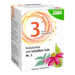 Urtete med Schüssler salt nummer 3 Salus Fbtl.(15 stykker)