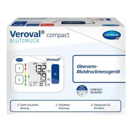 VEROVAL Compact Over Arm Blood Pressure Måleanordning, 1 stk