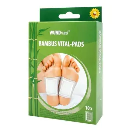 Bambusplaster Vital-pads Avgiftning+Revitalisering (10 stk)