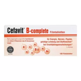 CEFAVIT B-komplette filmdrasjerte tabletter, 100 stk