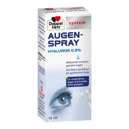 DOPPELHERZ Øyespray Hyaluron 0,3 % system, 10 ml