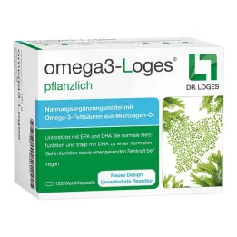 OMEGA3-Loges vegetabilske kapsler, 120 stk