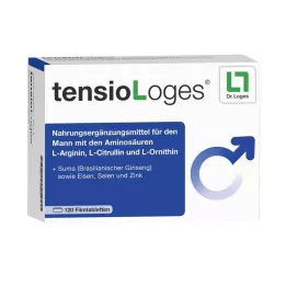TENSIO LOGES Filmdrasjerte tabletter, 120 stk
