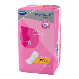 MOLICARE Premium dameunderlag 1,5 dråper, 14 stk