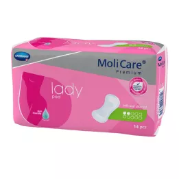 MOLICARE Premium dameunderlag 2 dråper, 14 stk
