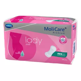MOLICARE Premium dameunderlag 3 dråper, 14 stk