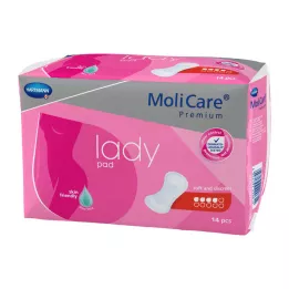MOLICARE Premium dameunderlag 4 dråper, 14 stk