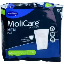 MOLICARE Premium MEN Pad 2 dråper, 14 stk