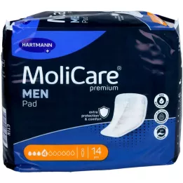 MOLICARE Premium MEN Pad 4 dråper, 14 stk