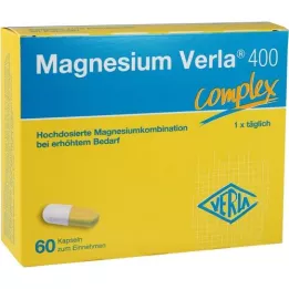 Magnesium Verla 400 kapsler, 60 stk