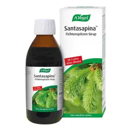 A.VOGEL Santasapina uten alkohol rød gransirup, 200 ml