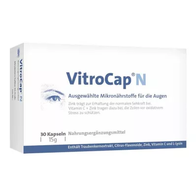 VITROCAP N kapsler, 30 stk VITROCAP N kapsler, 30 stk