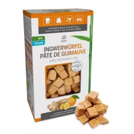 INGWER GINJER Appelsin ingefærterninger, 60 g