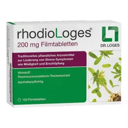 RHODIOLOGES 200 mg filmdrasjerte tabletter, 120 stk