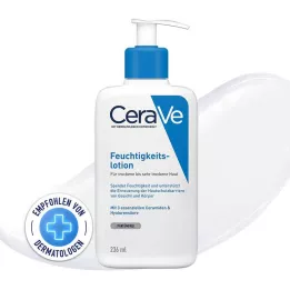 CeraVe Fuktkrem for ansikt og kropp, 236 ml