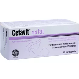 CEFAVIT Natal harde kapsler, 60 stk