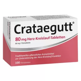 CRATAEGUTT 80 mg kardiovaskulære tabletter, 100 stk