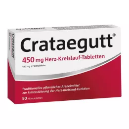 CRATAEGUTT 450 mg kardiovaskulære tabletter, 50 stk