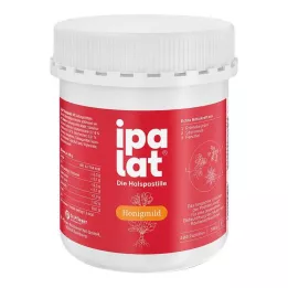 IPALAT Halspastiller honning mild uten mentol sukkerfri, 400 stk
