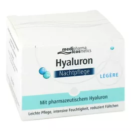 HYALURON NACHTPFLEGE lett krem i en krukke, 50 ml