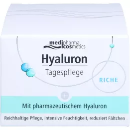 HYALURON TAGESPFLEGE rik krem i en krukke, 50 ml