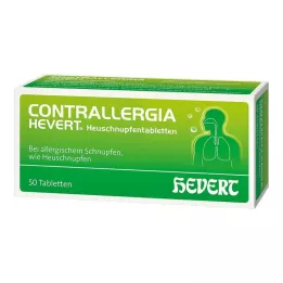 CONTRALLERGIA Hevert høysnuetabletter, 50 stk