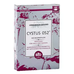 CYSTUS 052 Økologiske halspastiller, 66 stk