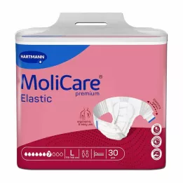MOLICARE Premium Elastic Slip 7 Drops Gr.L, 30 stk