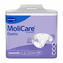 MOLICARE Premium Elastic Slip 8 dråper Str L, 24 stk