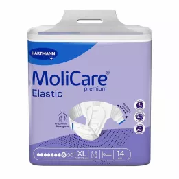 MOLICARE Premium Elastic Slip 8 Drops Gr.xl, 14 stk