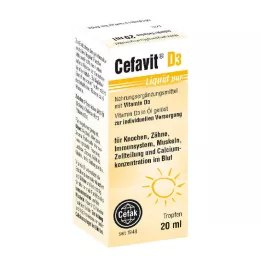 CEFAVIT D3 Flytende pure dråper til oral bruk, 20 ml
