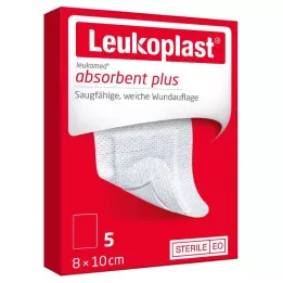 LEUKOPLAST Leukomed steril 8x10 cm sårbandasje, 5 stk