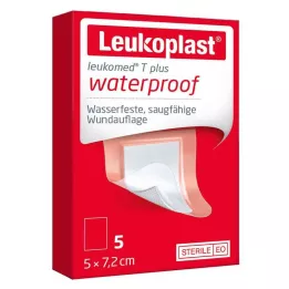 LEUKOPLAST Leukomed T pluss steril 5x7,2 cm, 5 stk