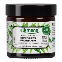 ALKMENE Fuktighetsgivende ansiktskrem økologisk aloe vera, 50 ml