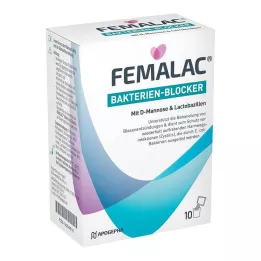 FEMALAC Bakterieblokkerpulver, 10 stk