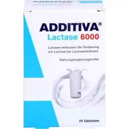Additive Lactase 6000 tabletter, 70 stk