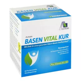 BASEN VITAL KUR pluss Vitamin D3+K2 Pulver, 60 stk