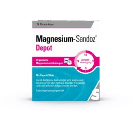 Magnesium Sandoz Depot film tabletter, 24 stk