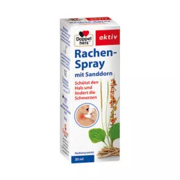 DOPPELHERZ Halsspray med tindved, 30 ml