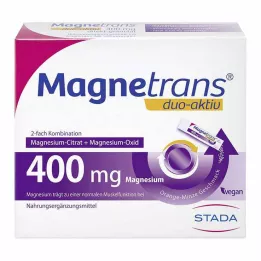 MAGNETRANS duo-aktiv 400 mg pinner, 50 stk
