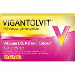 Vigantolvit Vitamin D3 K2 Kalsium Film tabletter, 30 stk